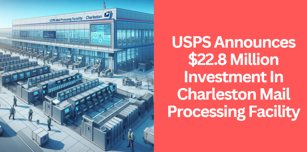 USPS Announces $22.8 Million Investment In Charleston Mail Processing Facility