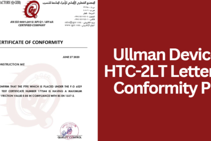 Ullman Devices HTC-2LT Letter Of Conformity Pdf