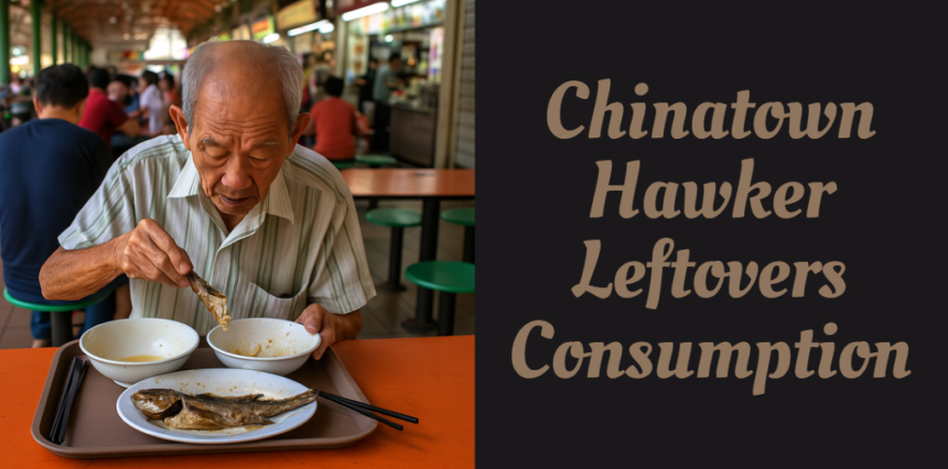 Chinatown Hawker Leftovers Consumption