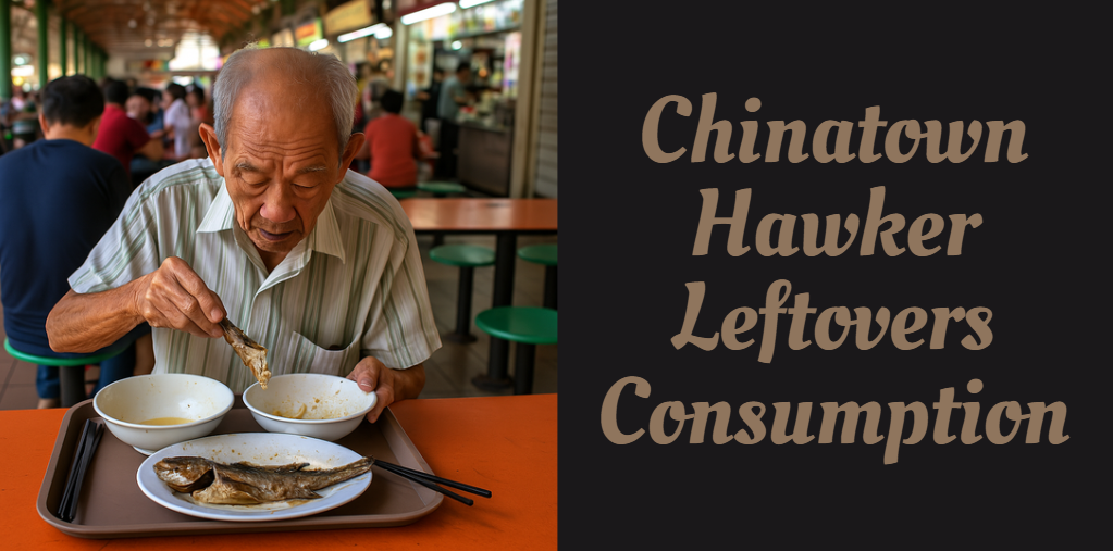 Chinatown Hawker Leftovers Consumption